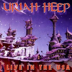 Uriah Heep Live in the USA album cover