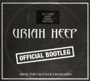 Uriah Heep - Official Bootleg Krefeld 2009 CD (album) cover
