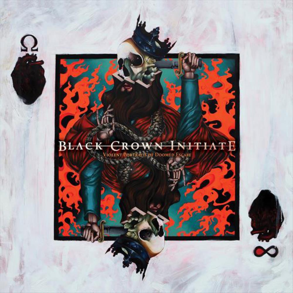 Black Crown Initiate Violent Portraits of Doomed Escape album cover