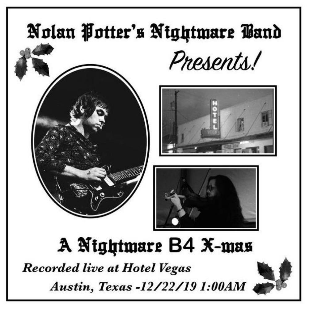 Nolan Potter's Nightmare Band - A Nightmare B4 X-mas CD (album) cover