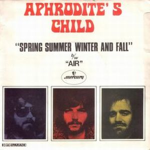 Aphrodite's Child - Spring Summer Winter and Fall CD (album) cover