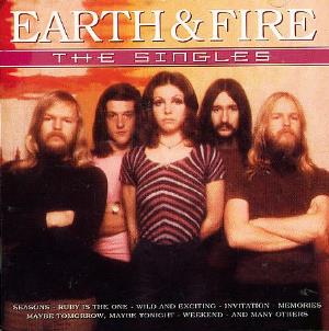 Earth And Fire - The Singles CD (album) cover