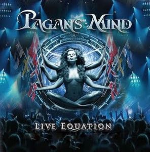 Pagan's Mind - Live Equation CD (album) cover