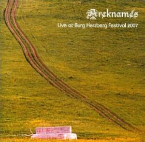 Areknams - Live at Burg Herzberg Festival 2007 CD (album) cover
