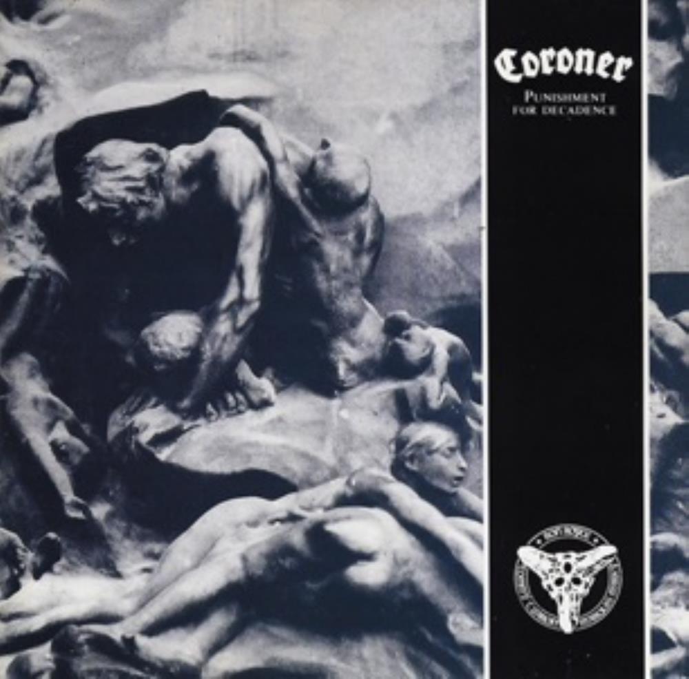 Coroner Punishment for Decadence album cover