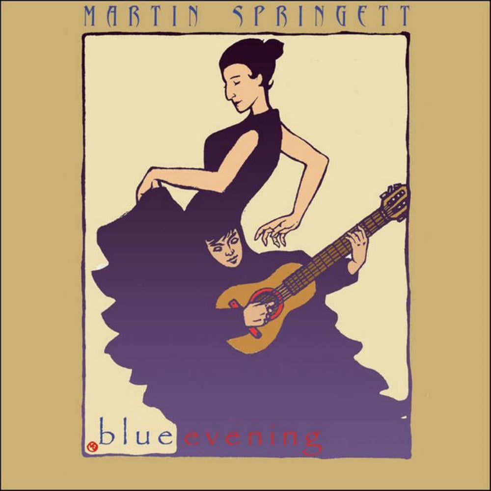 The Gardening Club Blue Evening (by Martin Springett) album cover