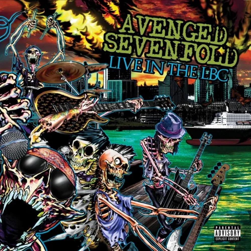 Avenged Sevenfold - Live in the LBC CD (album) cover