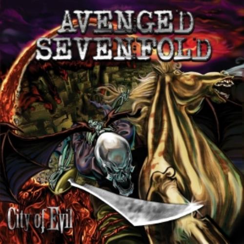 Avenged Sevenfold City of Evil album cover