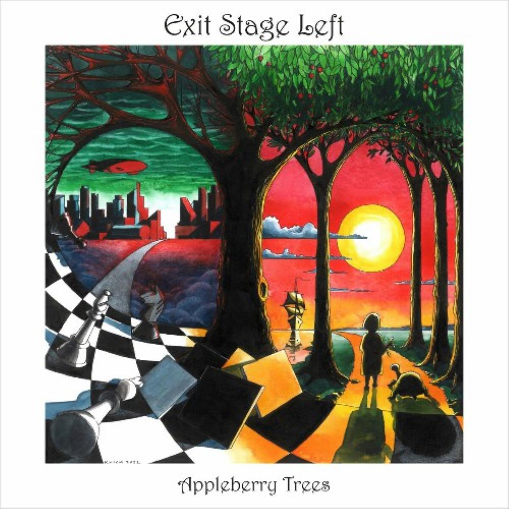 Exit Stage Left - Appleberry Trees CD (album) cover