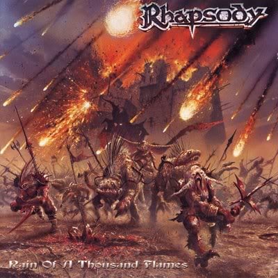 Rhapsody (of Fire) Rain of a Thousand Flames album cover