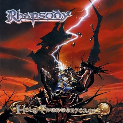 Rhapsody (of Fire) - Holy Thunderforce CD (album) cover