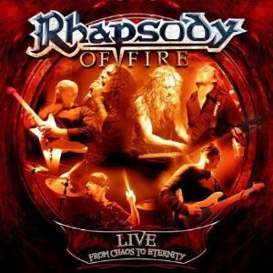 Rhapsody (of Fire) - Live: From Chaos to Eternity CD (album) cover