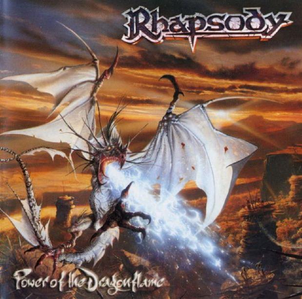 Rhapsody (of Fire) Power of the Dragonflame album cover
