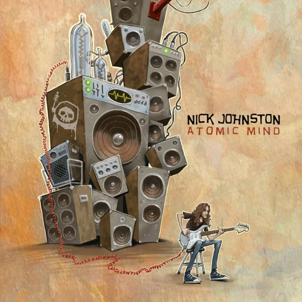 Nick  Johnston Atomic Mind album cover