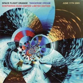 Tangerine Dream Space Flight Orange album cover