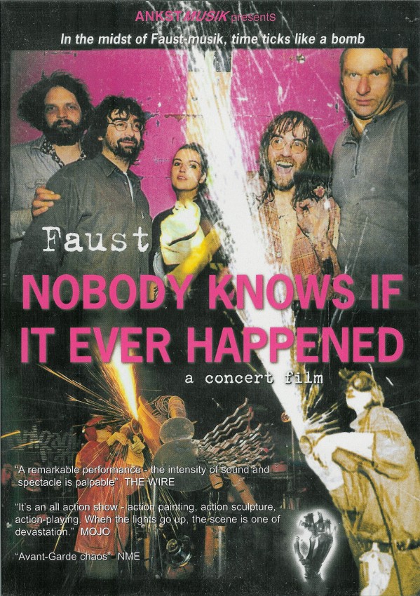 Faust - Nobody Knows if it Really Happened CD (album) cover