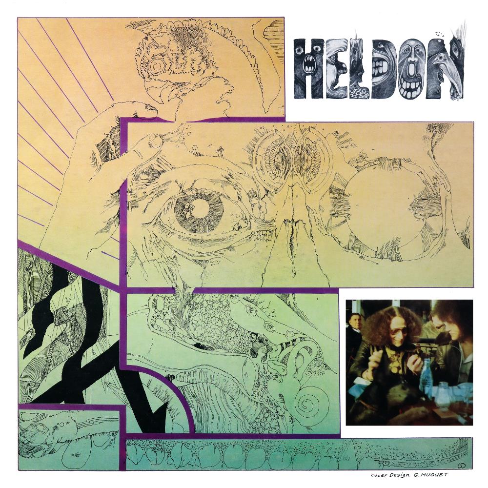 Heldon - lectronique Gurilla CD (album) cover