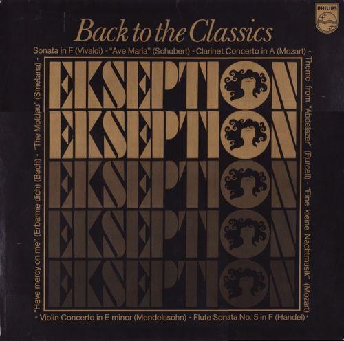 Ekseption Back To The Classics album cover