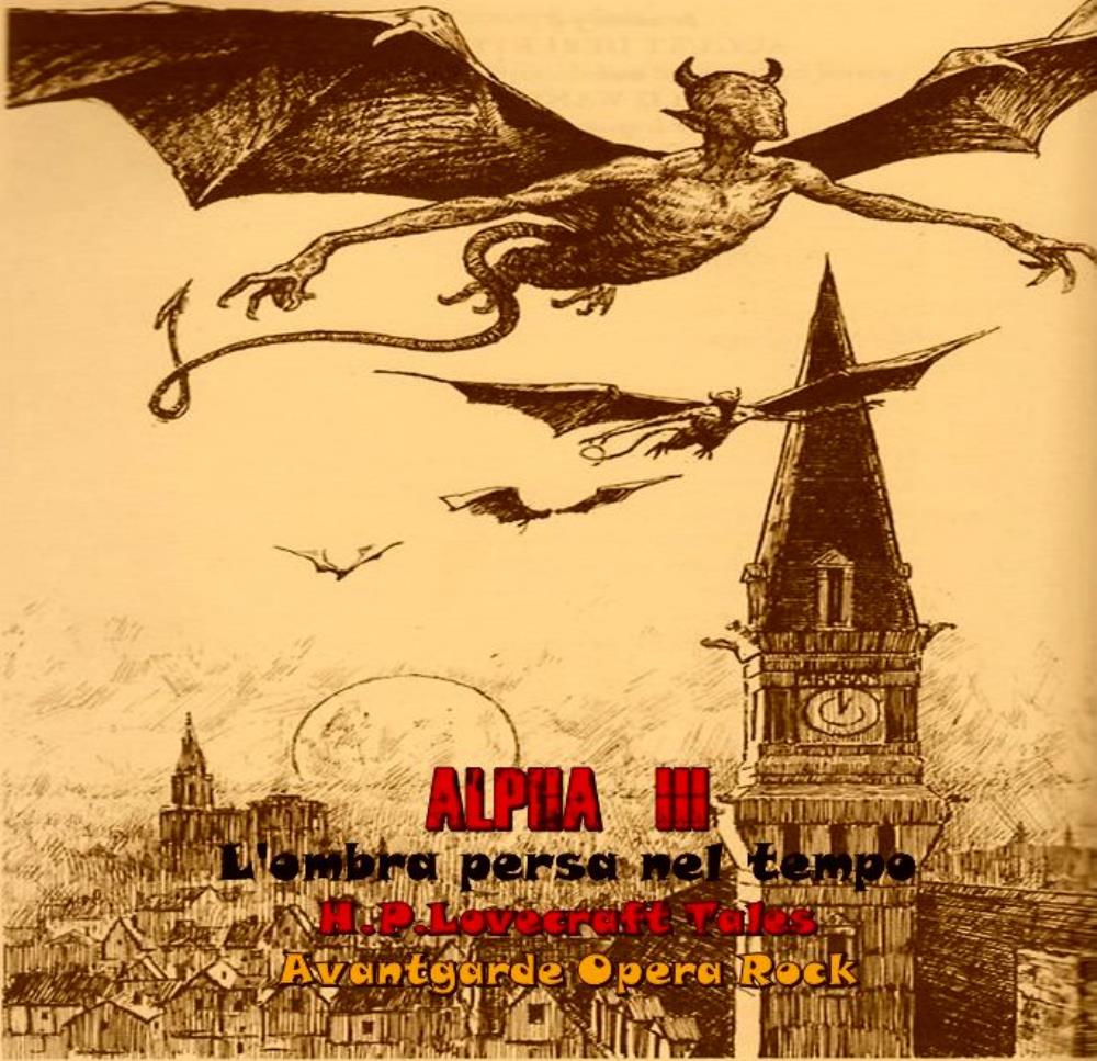 Alpha III - The shadow lost in the time CD (album) cover