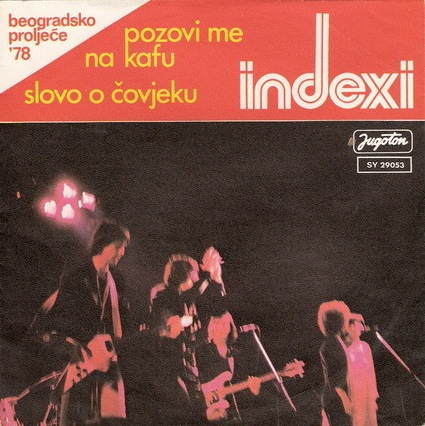 Indexi - Pozovi me na kafu CD (album) cover