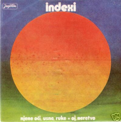 Indexi - Njene oci, usne, ruke CD (album) cover