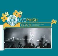Phish 04.05.98 Providence Civic Center, Providence, RI album cover