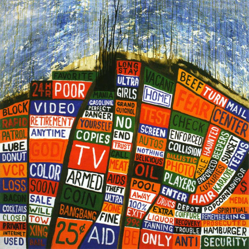 Radiohead Hail to the Thief album cover