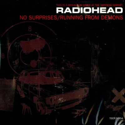Radiohead - No Surprises / Running From Demons CD (album) cover