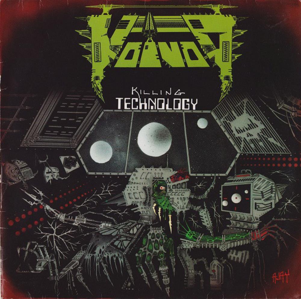 Voivod Killing Technology album cover