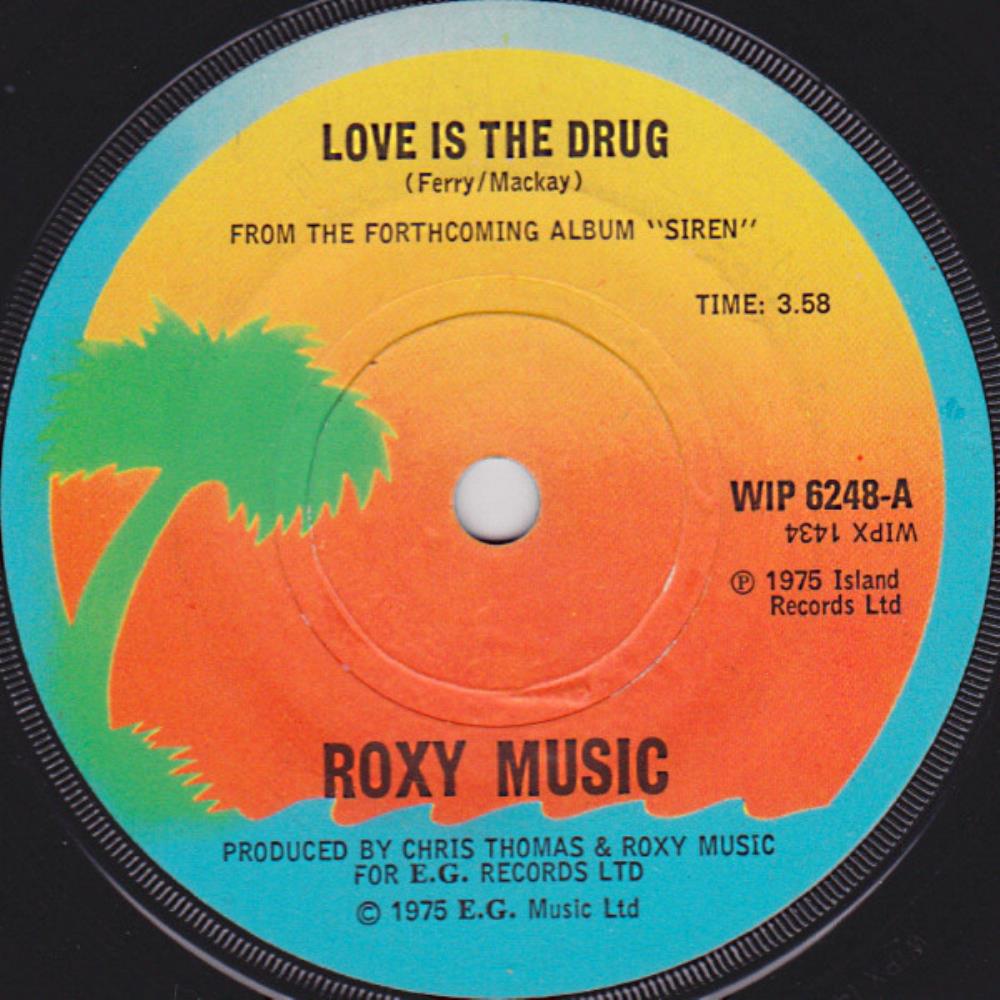 Roxy Music Love Is the Drug album cover