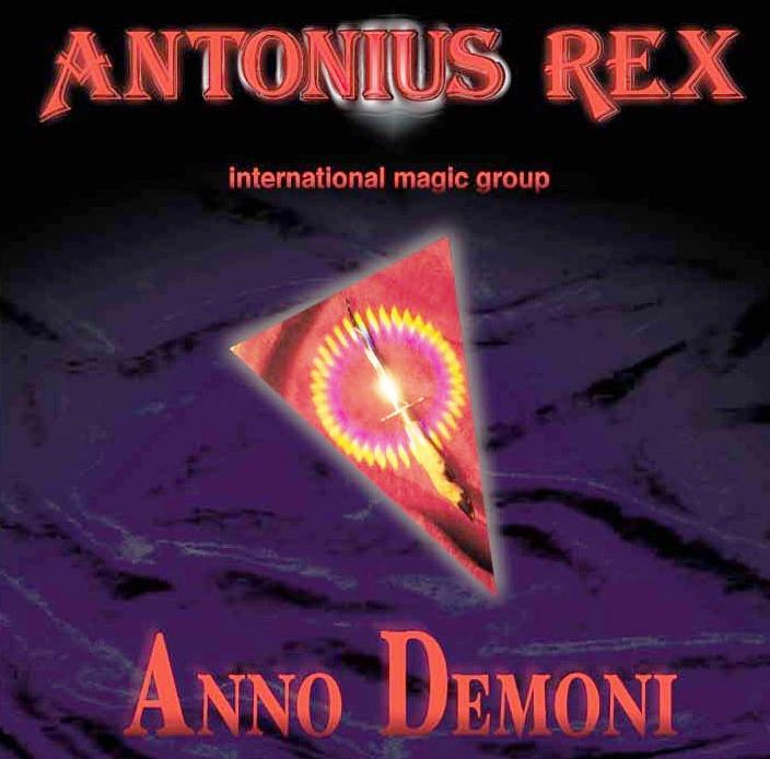 Antonius Rex - Anno Demoni CD (album) cover