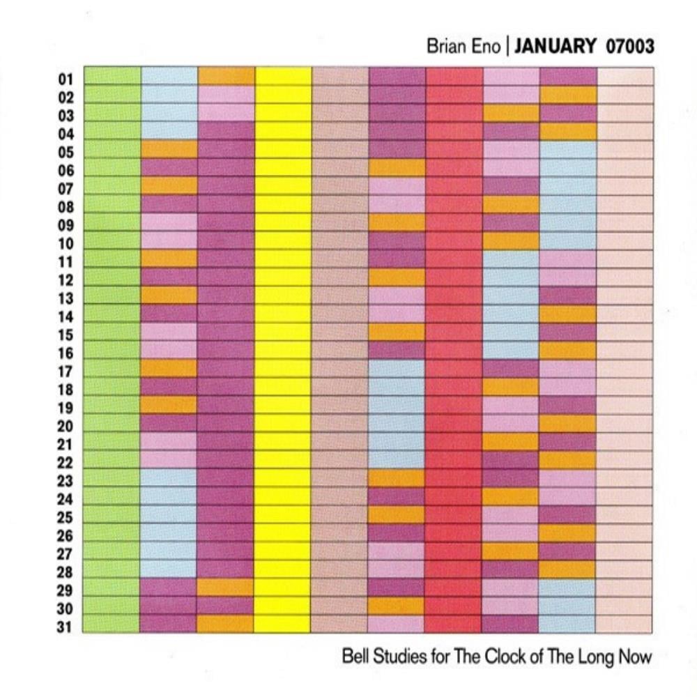 Brian Eno January 07003 - Bell Studies For The Clock Of The Long Now album cover