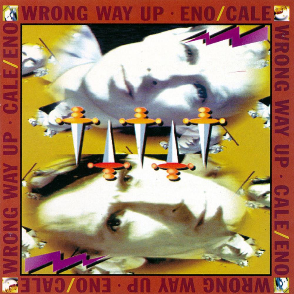 Brian Eno Eno & Cale: Wrong Way Up album cover