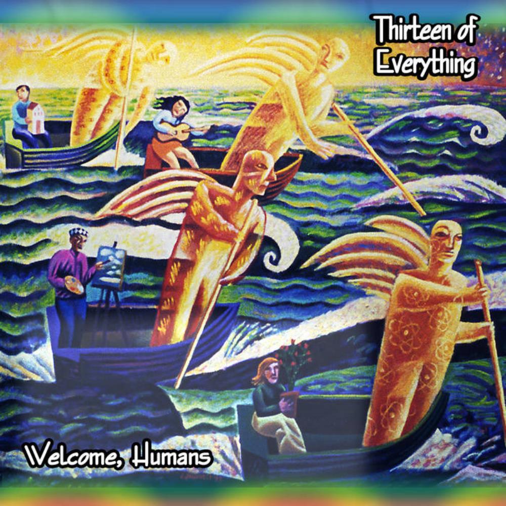 Thirteen Of Everything - Welcome Humans CD (album) cover