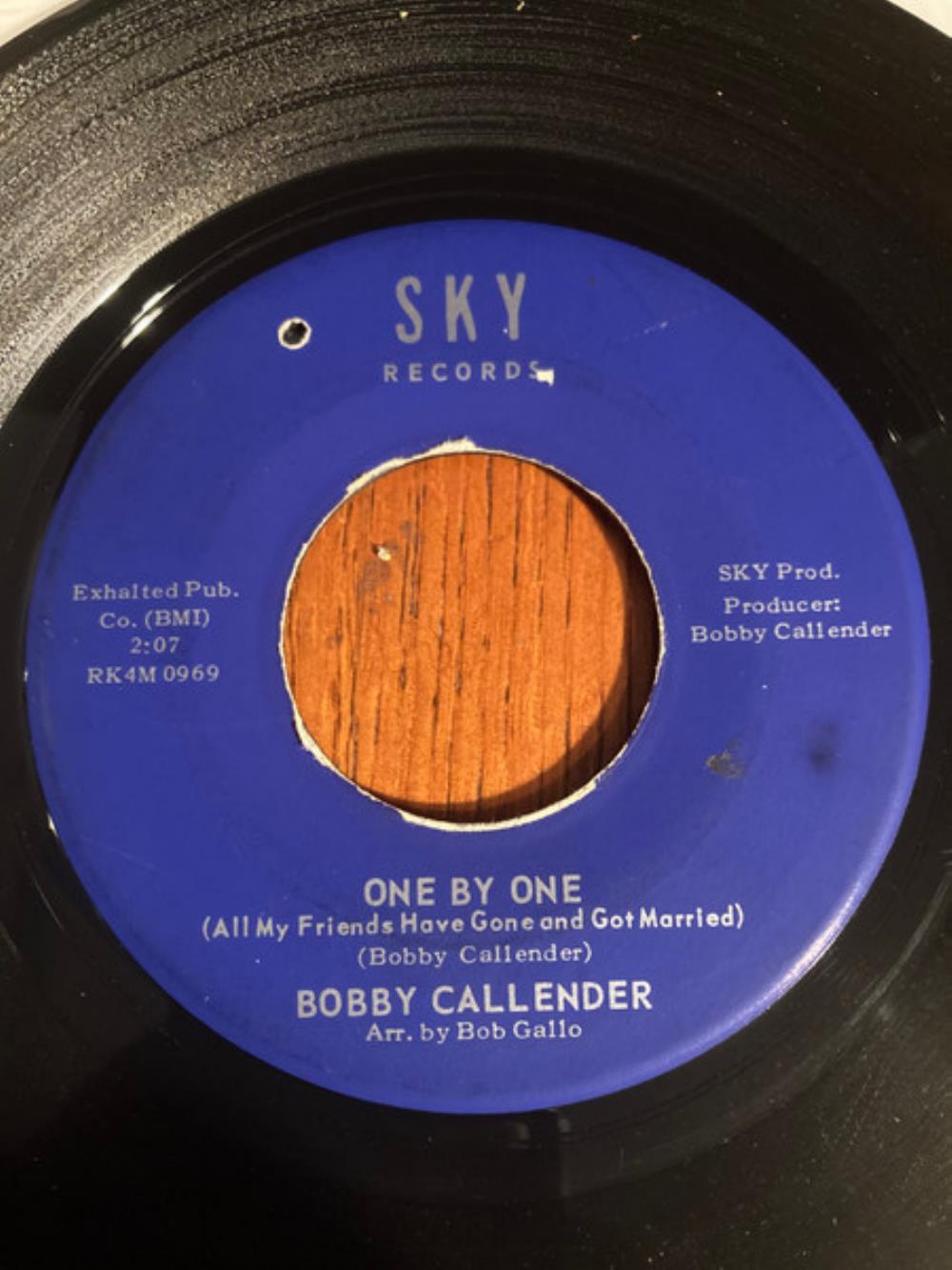 Bobby Callender One By One / Beatty Dean album cover