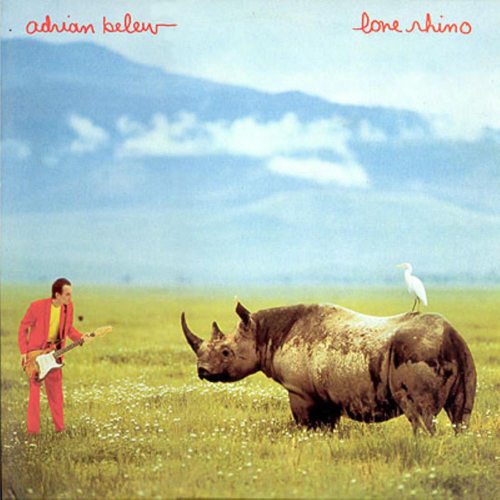 Adrian Belew Lone Rhino album cover
