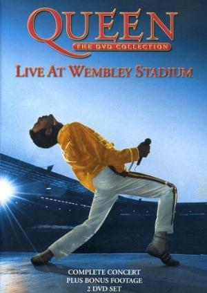 Queen - Live at Wembley Stadium (DVD) CD (album) cover