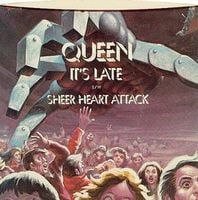 Queen It's Late / Sheer Heart Attack album cover