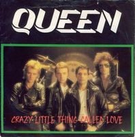 Queen - Crazy Little Thing Called Love / We Will Rock You [Live] CD (album) cover