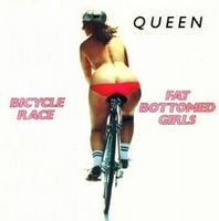 Queen Bicycle Race / Fat Bottomed Girls album cover