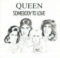 Queen Somebody to Love / White Man album cover