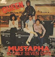 Queen Mustapha / In Only Seven Days album cover