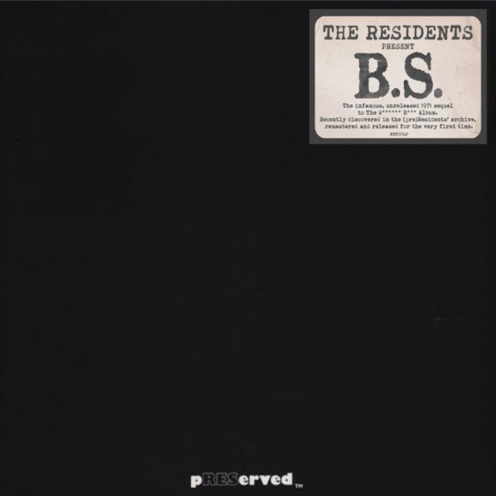 The Residents - B. S. CD (album) cover
