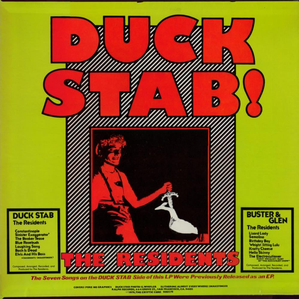 The Residents - Duck Stab / Buster & Glen CD (album) cover