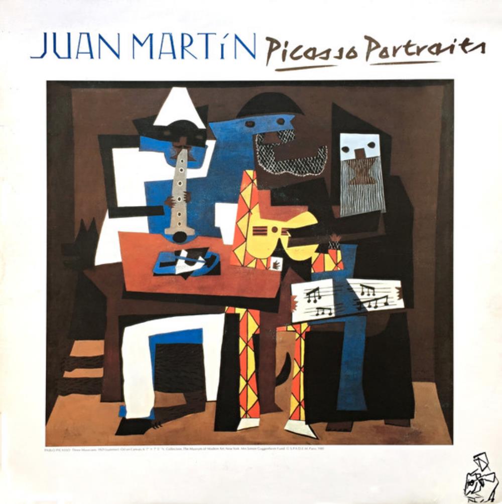 Juan Martn - Picasso Portraits CD (album) cover