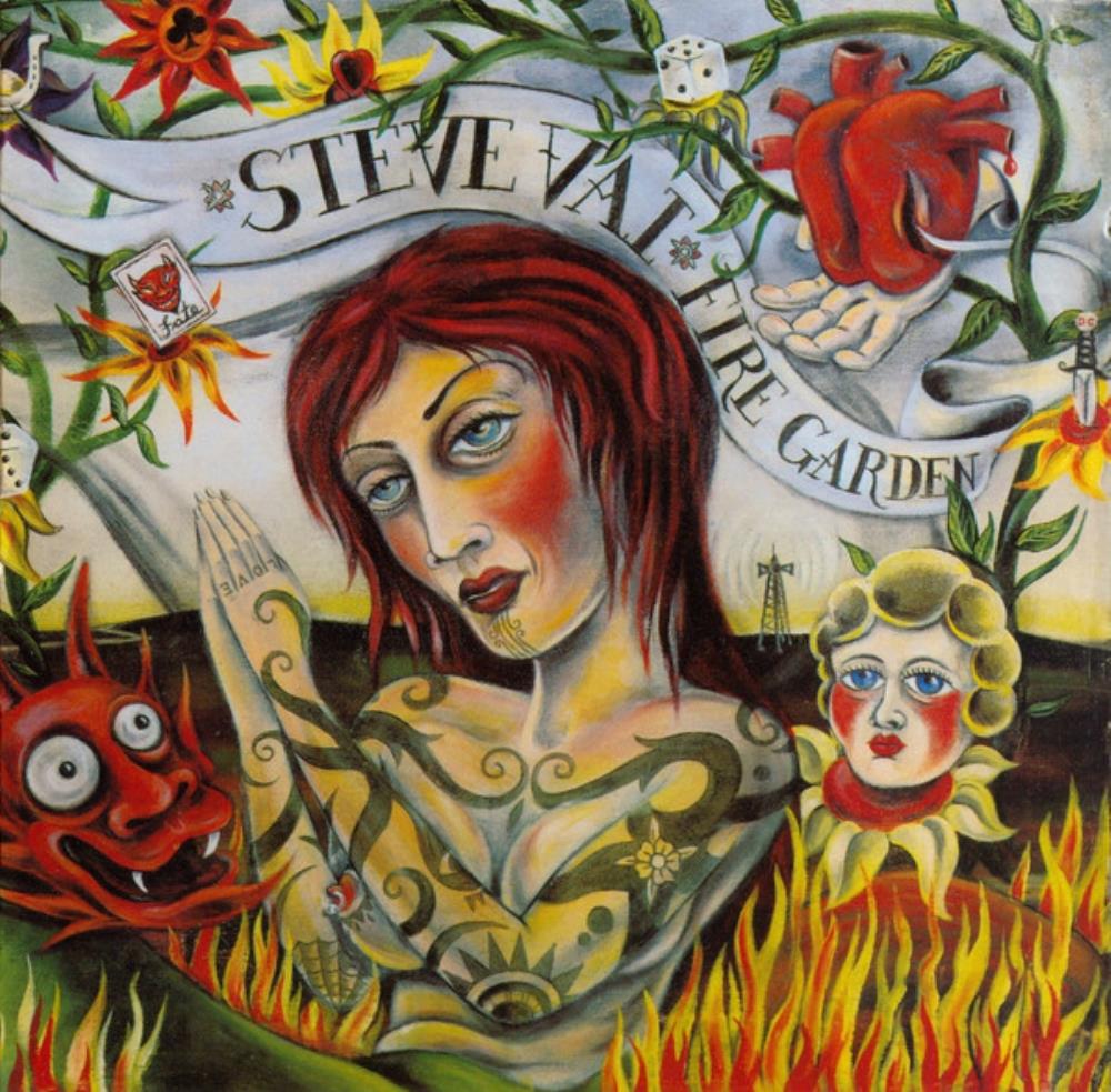 Steve Vai Fire Garden album cover