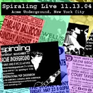Spiraling Spiraling Live in New York City album cover