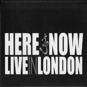 Here & Now - Live In London CD (album) cover