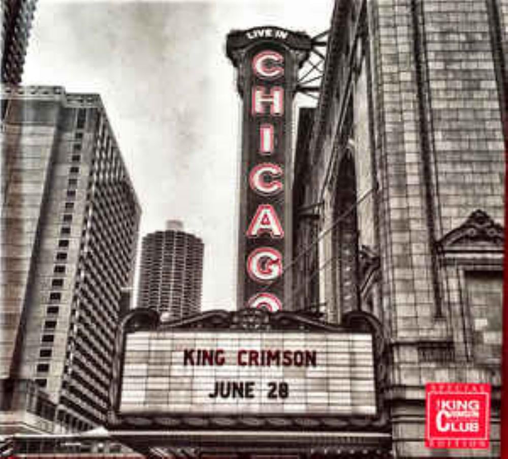 King Crimson Live in Chicago album cover