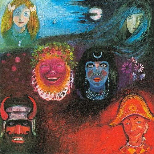 King Crimson In the Wake of Poseidon album cover